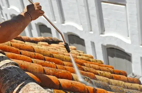 Nettoyage de toitures - Saint-Thégonnec Loc-Eguiner